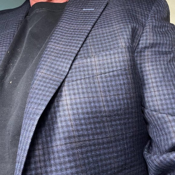 Canali Wool Sport Coat Beautiful Plaid Regular Fit Size US 40 - Picture 11 of 13